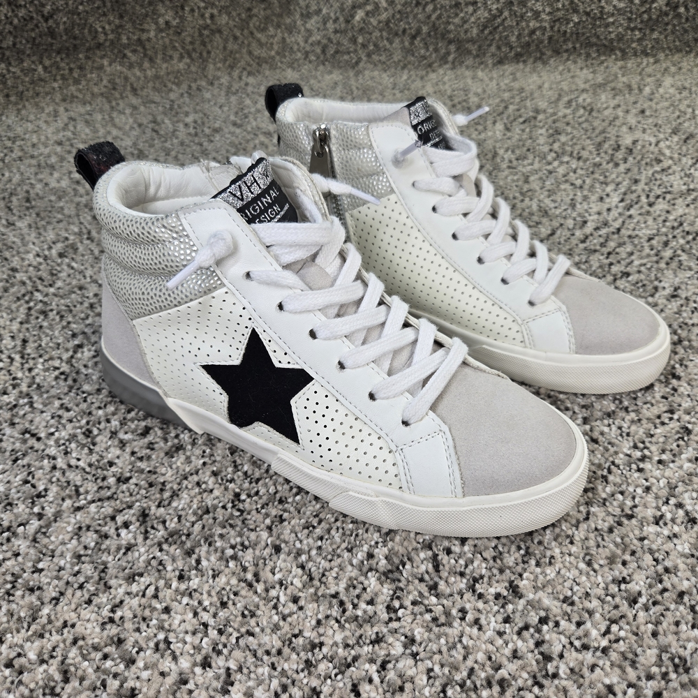 Vintage Havana Lester 15 High-Top Sneakers with Black Star Big Kids / Womens